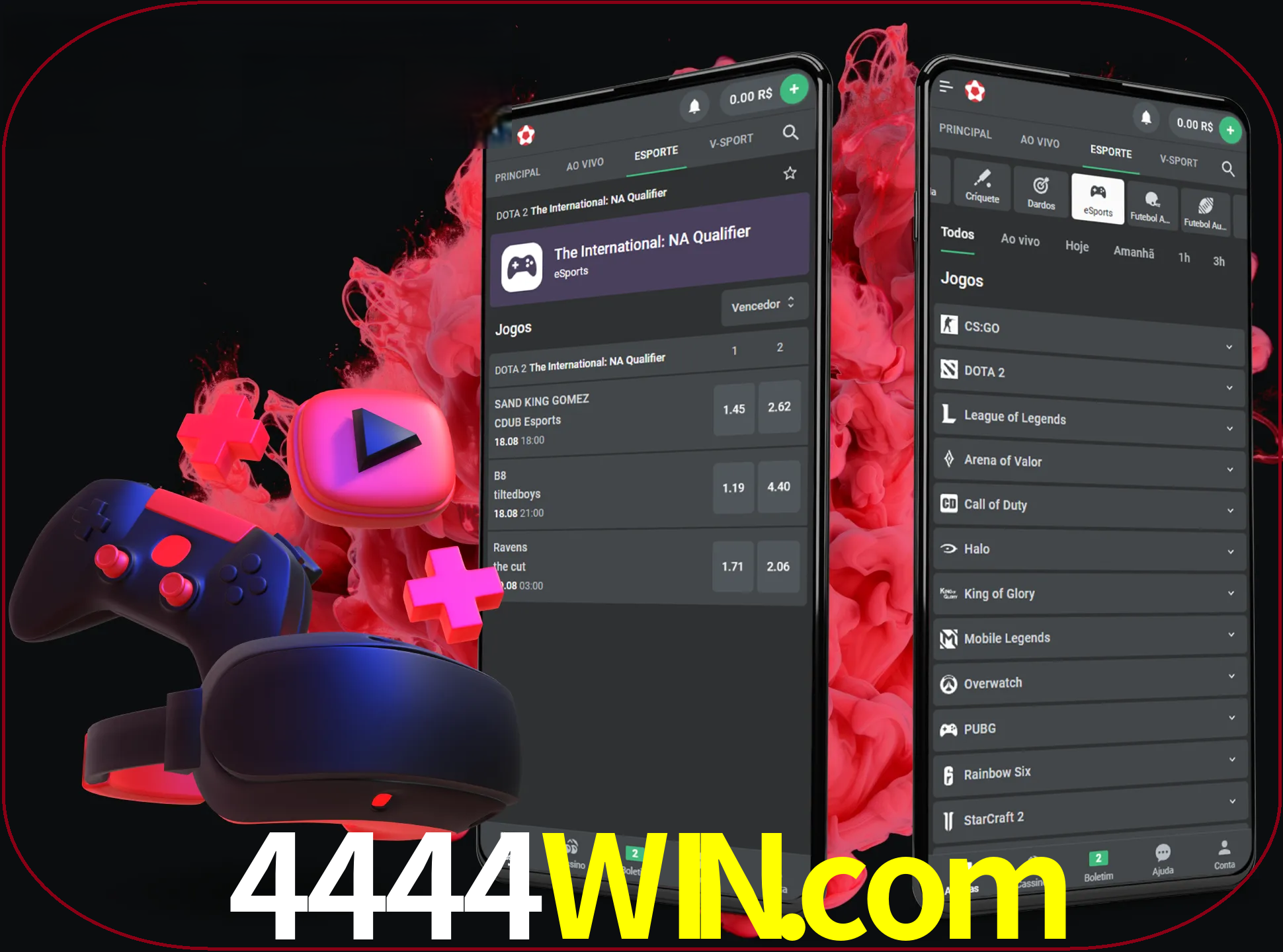 Para ter a aplicação móvel 4444win no seu smartphone, basta descarregar o ficheiro apk e seguir as instruções.