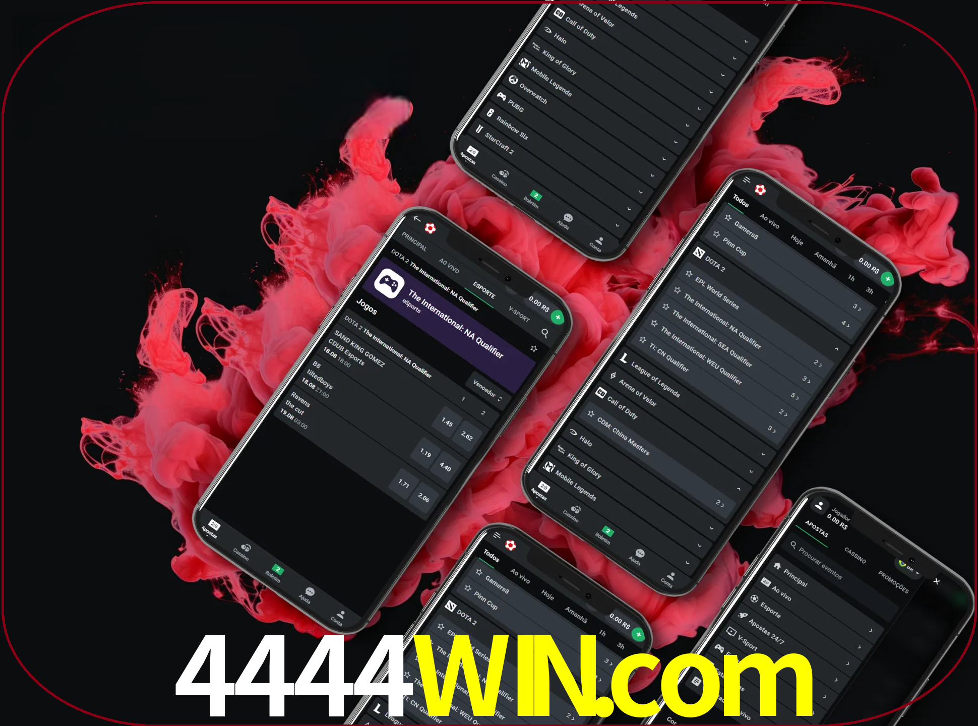 Se o seu smartphone não for compatível com a aplicação, esta opção do 4444win ajudá-lo-á a desfrutar do jogo.