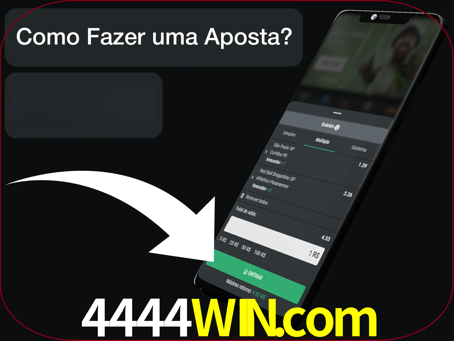 Preencha sua aposta e aguarde o resultado.