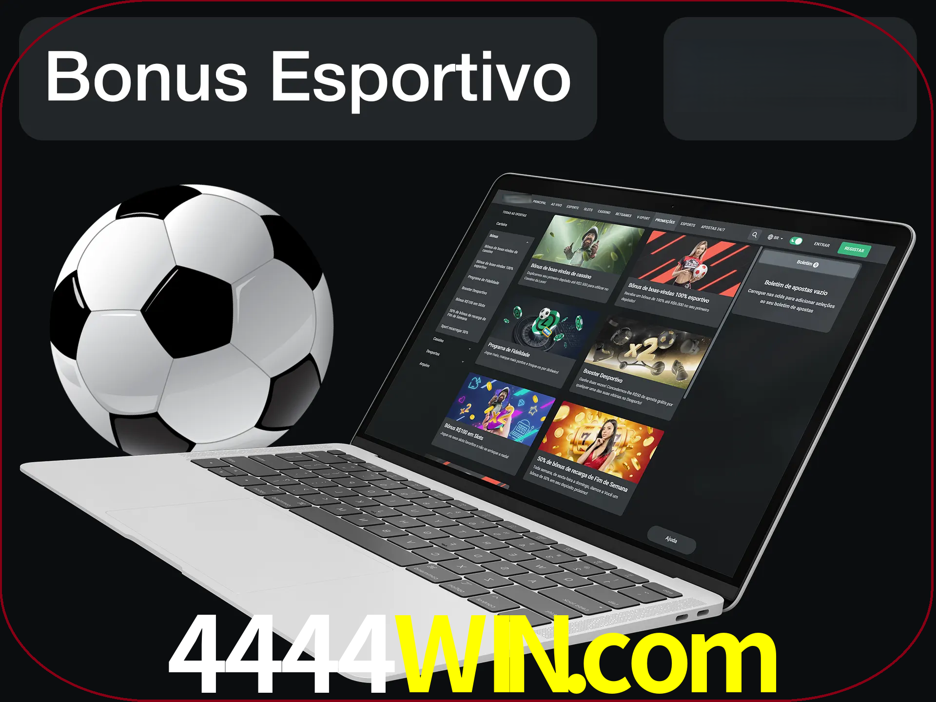 Antes de começar a apostar, use o bônus esportivo.